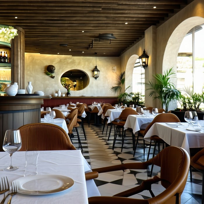 Interior de restaurante