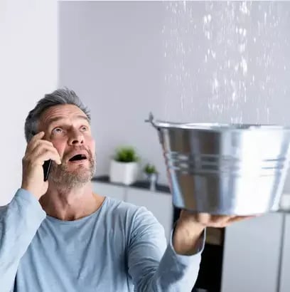 fuga de agua